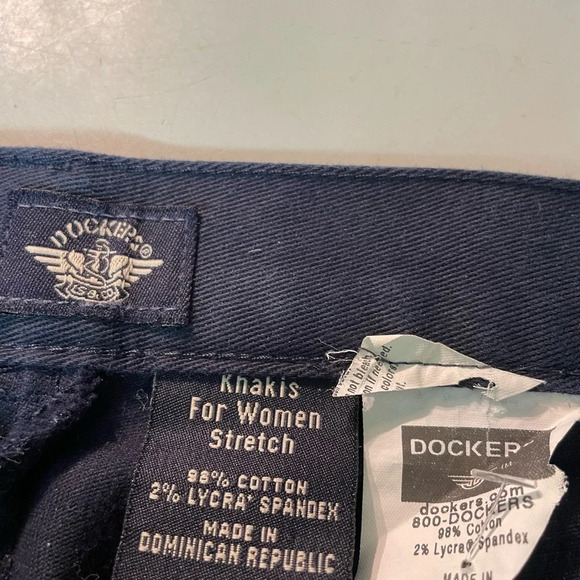 Dockers khaki blue Jean size 12 - Picture 4 of 5